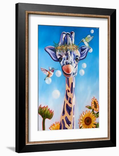 Friends In High Places-Kathryn Wronski-Framed Art Print