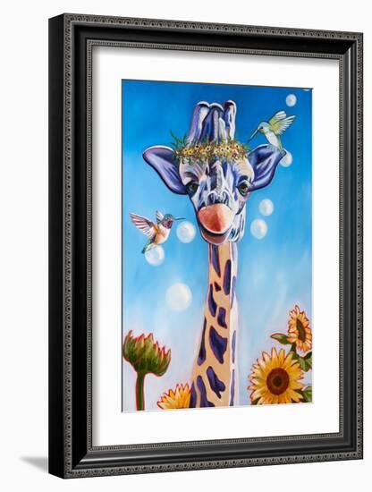 Friends In High Places-Kathryn Wronski-Framed Art Print