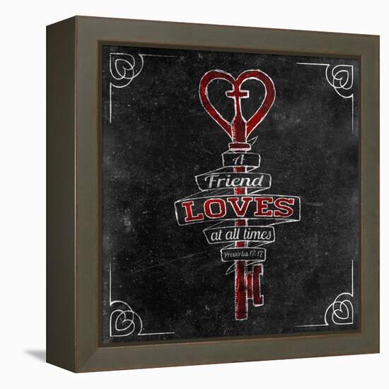 Friends Love I-SD Graphics Studio-Framed Stretched Canvas