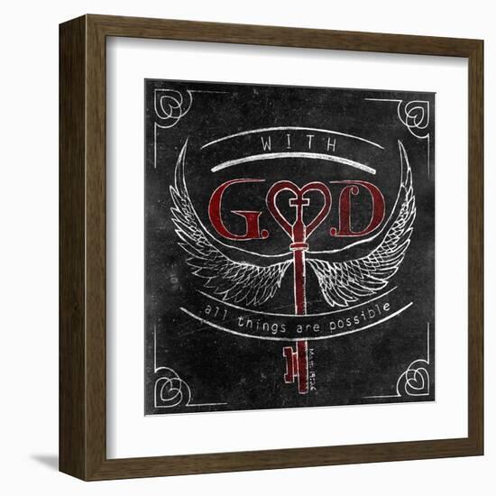 Friends Love III-SD Graphics Studio-Framed Art Print