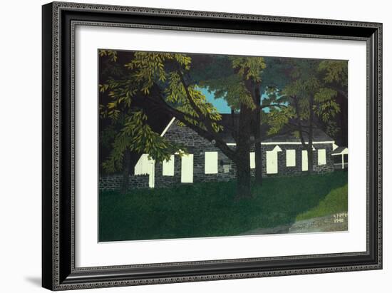 Friends Meeting House by Horace Pippin-Horace Pippin-Framed Giclee Print