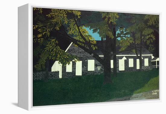 Friends Meeting House by Horace Pippin-Horace Pippin-Framed Premier Image Canvas