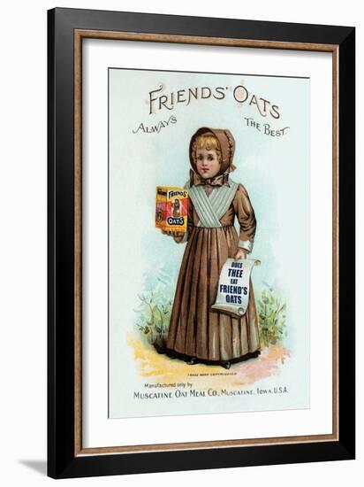 Friends' Oats-null-Framed Art Print