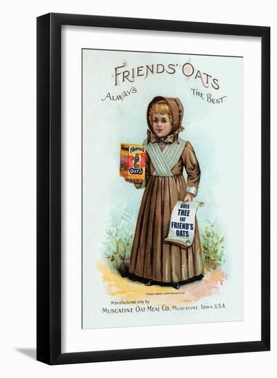 Friends' Oats-null-Framed Art Print