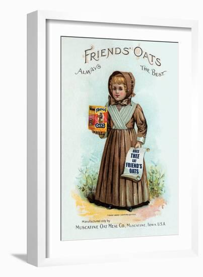 Friends' Oats-null-Framed Art Print