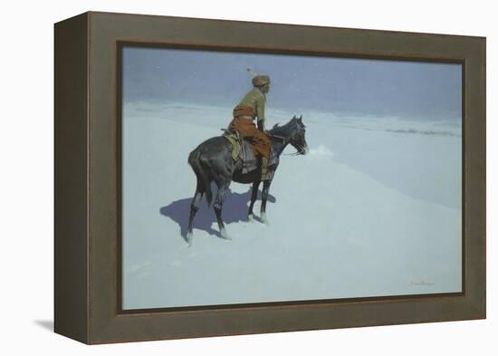 Friends or Foes? (The Scout), 1902-05 (Oil on Canvas)-Frederic Remington-Framed Premier Image Canvas