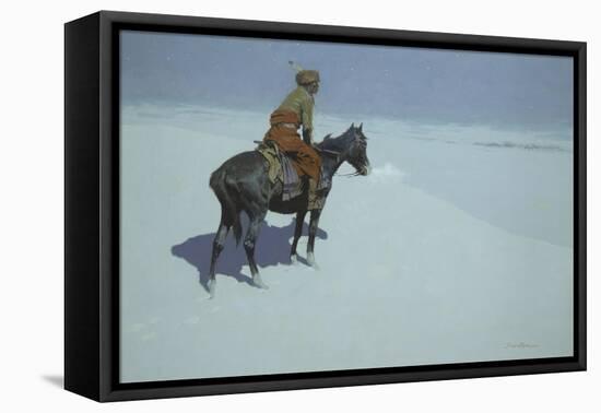 Friends or Foes? (The Scout), 1902-05 (Oil on Canvas)-Frederic Remington-Framed Premier Image Canvas