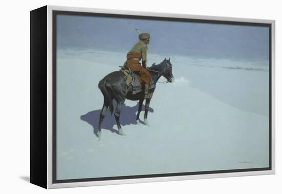 Friends or Foes? (The Scout), 1902-05 (Oil on Canvas)-Frederic Remington-Framed Premier Image Canvas