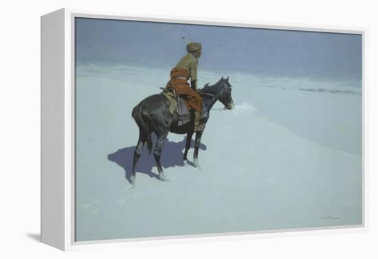 Friends or Foes? (The Scout), 1902-05 (Oil on Canvas)-Frederic Remington-Framed Premier Image Canvas