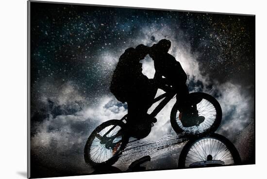 Friends under the Milky Way-Antonio Grambone-Mounted Photographic Print