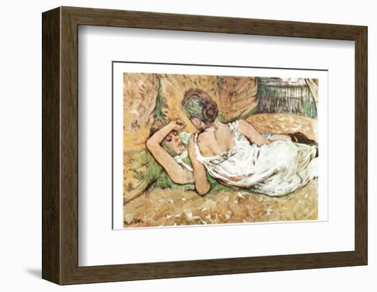 Friends-Henri de Toulouse-Lautrec-Framed Art Print