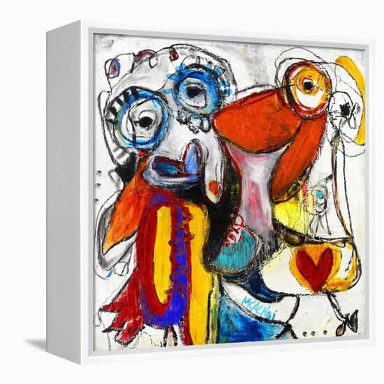 Friends-Martin Kalhoej-Framed Stretched Canvas