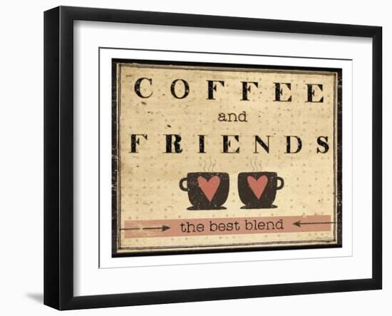 Friends-Dan Dipaolo-Framed Art Print