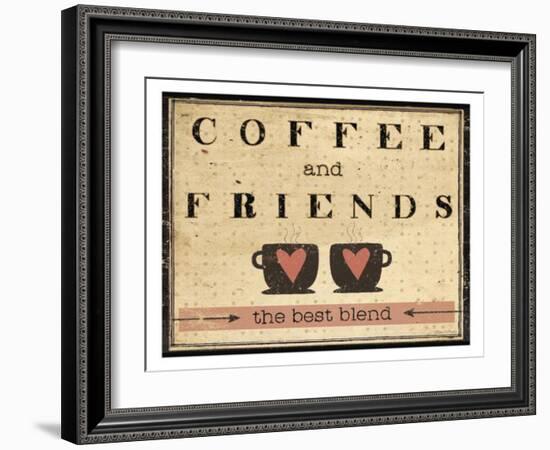 Friends-Dan Dipaolo-Framed Art Print