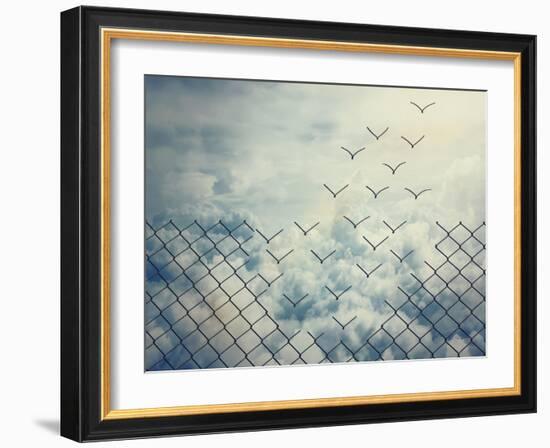 Friendship and Courage-Bordeianu Andrei-Framed Photographic Print