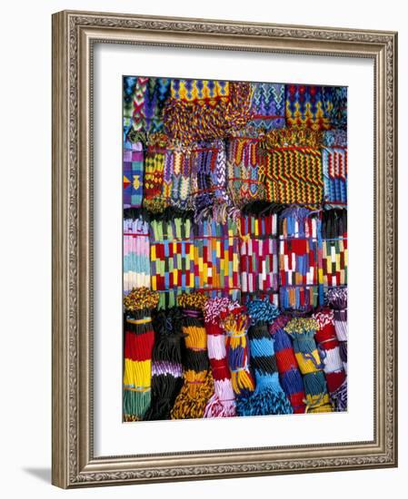 Friendship Bracelets, Panajachel, Lake Atitlan, Guatemala, Central America-Upperhall-Framed Photographic Print