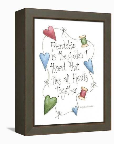 Friendship Is the Golden Thread-Debbie McMaster-Framed Premier Image Canvas