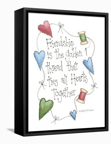Friendship Is the Golden Thread-Debbie McMaster-Framed Premier Image Canvas