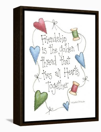 Friendship Is the Golden Thread-Debbie McMaster-Framed Premier Image Canvas