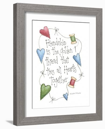 Friendship Is the Golden Thread-Debbie McMaster-Framed Giclee Print