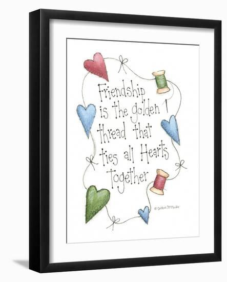 Friendship Is the Golden Thread-Debbie McMaster-Framed Giclee Print