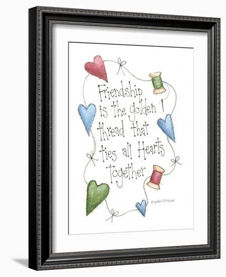 Friendship Is the Golden Thread-Debbie McMaster-Framed Giclee Print