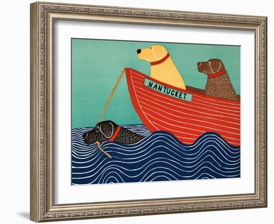 Friendship Nantucket-Stephen Huneck-Framed Giclee Print