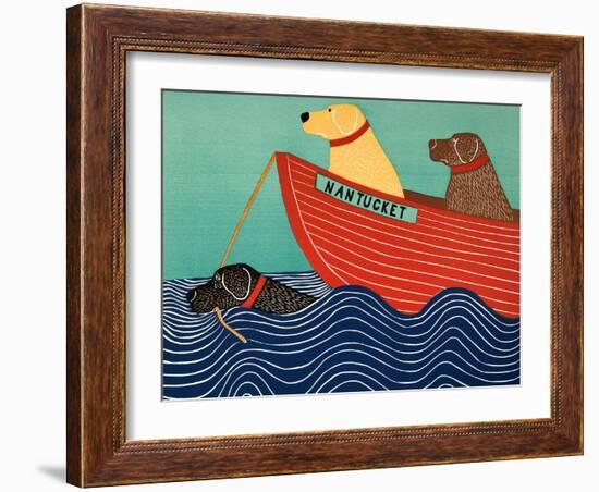 Friendship Nantucket-Stephen Huneck-Framed Giclee Print