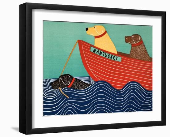 Friendship Nantucket-Stephen Huneck-Framed Giclee Print