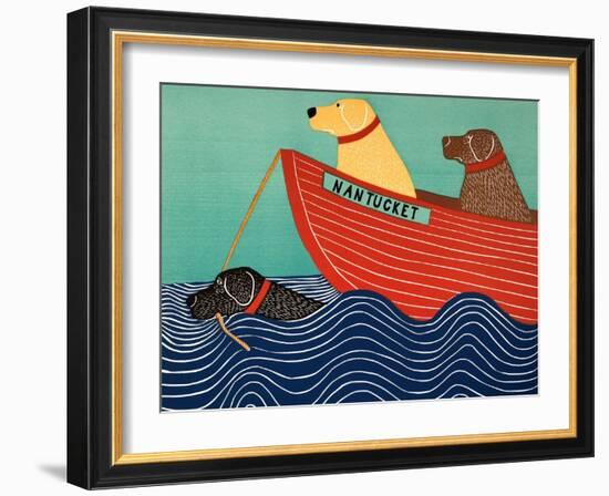 Friendship Nantucket-Stephen Huneck-Framed Giclee Print