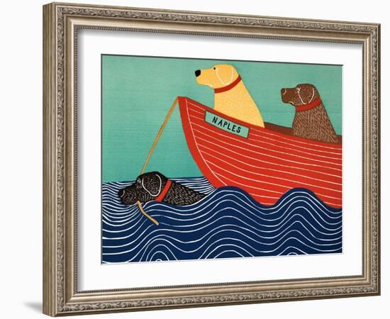 Friendship Naples-Stephen Huneck-Framed Giclee Print