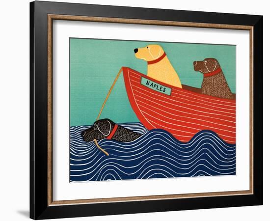 Friendship Naples-Stephen Huneck-Framed Giclee Print