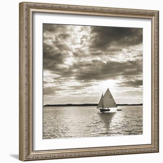 Friendship Sloop-Michael Kahn-Framed Giclee Print