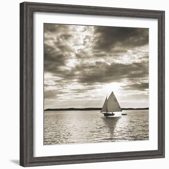 Friendship Sloop-Michael Kahn-Framed Giclee Print