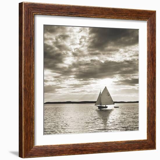 Friendship Sloop-Michael Kahn-Framed Giclee Print