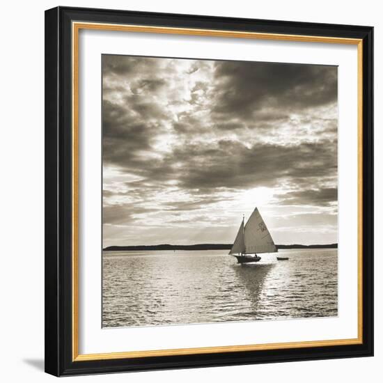 Friendship Sloop-Michael Kahn-Framed Giclee Print