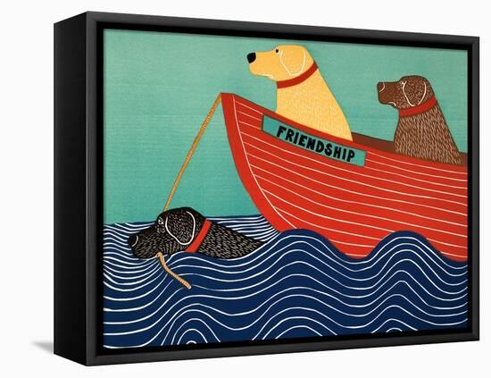 Friendship1-Stephen Huneck-Framed Premier Image Canvas