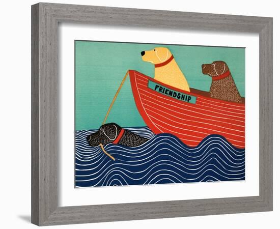 Friendship1-Stephen Huneck-Framed Giclee Print