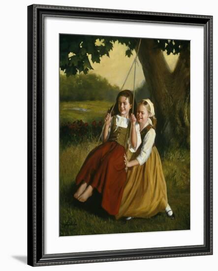 Friendship-David Lindsley-Framed Giclee Print