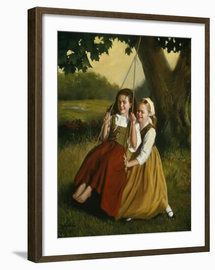 Friendship-David Lindsley-Framed Giclee Print