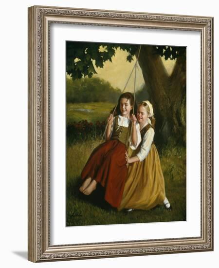 Friendship-David Lindsley-Framed Giclee Print