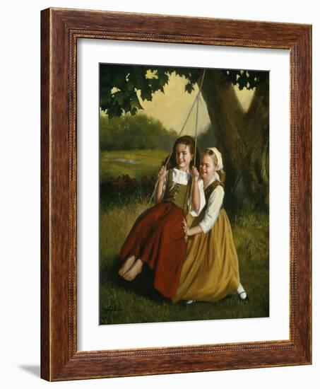 Friendship-David Lindsley-Framed Giclee Print