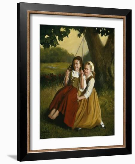 Friendship-David Lindsley-Framed Giclee Print