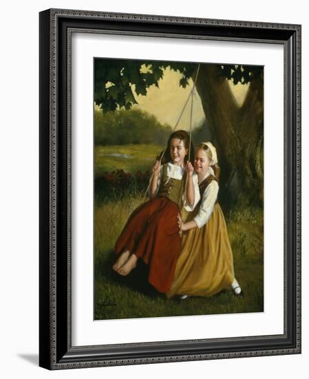 Friendship-David Lindsley-Framed Giclee Print