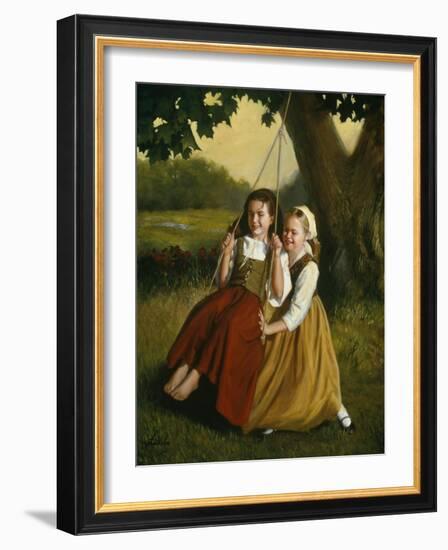 Friendship-David Lindsley-Framed Giclee Print