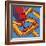 Fries With Ketchup On Blue-Ron Magnes-Framed Giclee Print