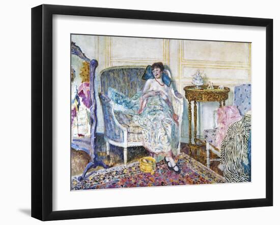 Frieseke: In The Boudoir-Frederick Carl Frieseke-Framed Giclee Print