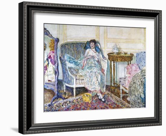 Frieseke: In The Boudoir-Frederick Carl Frieseke-Framed Giclee Print