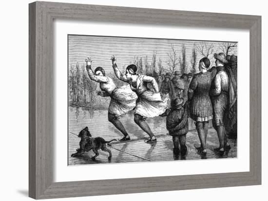 Frieslanders Skate 1871-E Ronjat-Framed Art Print