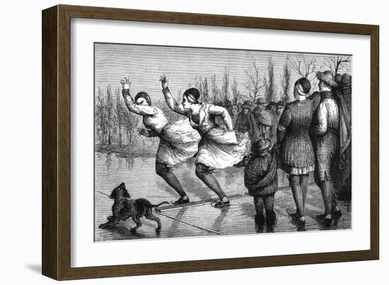 Frieslanders Skate 1871-E Ronjat-Framed Art Print